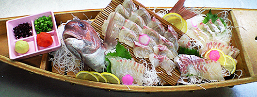 鯛活造り
